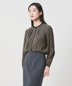 UNITED ARROWS/バイカラー パイピング ブラウス ‐ウォッシャブル‐/シャツ / ブラウス