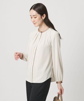 UNITED ARROWS/バイカラー パイピング ブラウス ‐ウォッシャブル‐/シャツ / ブラウス