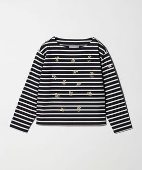 MUVEIL/＜MUVEIL＞レモン ボーダー カットソー/Tシャツ / カットソー