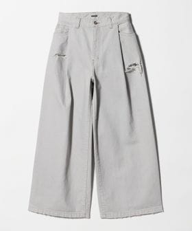 FILL THE BILL/＜FILL THE BILL＞タック ワイド デニムパンツ/デニムパンツ