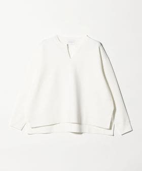 UNITED ARROWS/スウェットライク スキッパーニット ‐ウォッシャブル‐/ニット / セーター