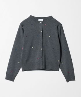 UNITED ARROWS/フラワー エンブロイダリー カーディガン/カーディガン / ボレロ