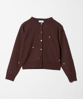 UNITED ARROWS/フラワー エンブロイダリー カーディガン/カーディガン / ボレロ