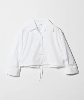 CINOH/＜CINOH＞クロップド オープンカラー シャツ/シャツ / ブラウス