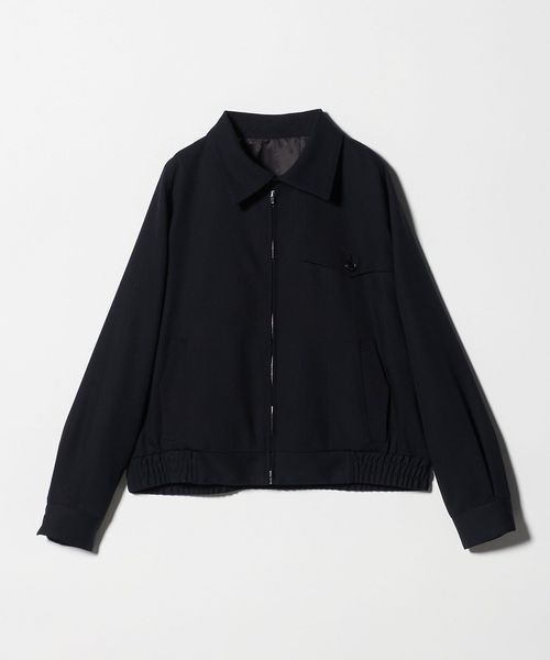 IRENISA/＜IRENISA＞ガンフラップ ジップブルゾン/その他コート / ブルゾン