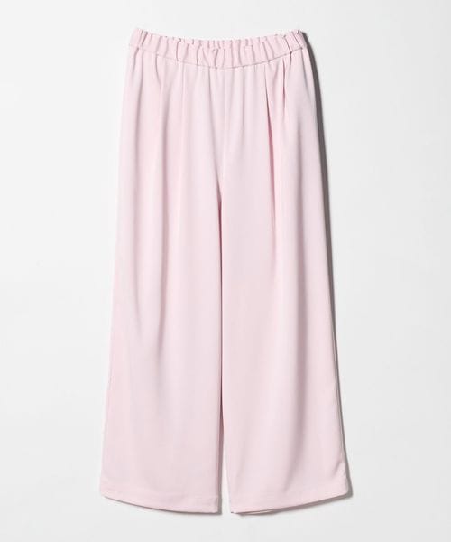 UNITED ARROWS/クリーン サテン ワイドパンツ ‐ウォッシャブル‐/その他パンツ