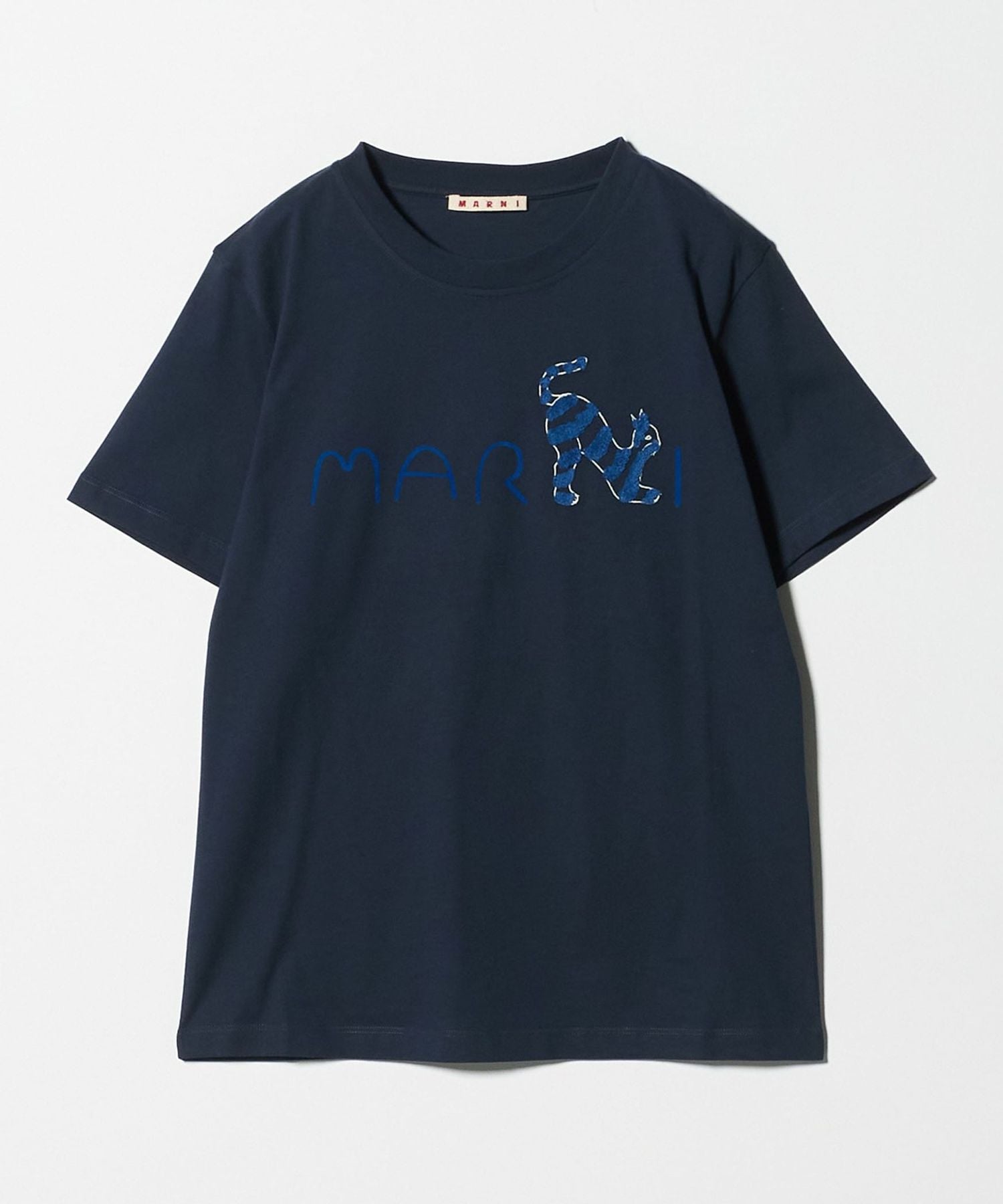 MARNI＞ロゴ キャット Tシャツ