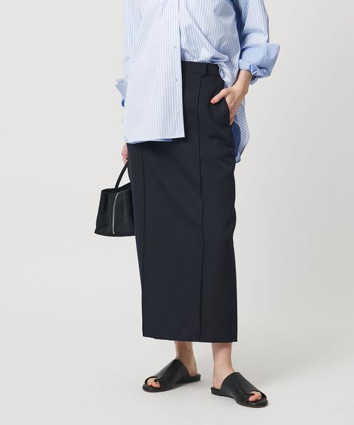 UNITED ARROWS/ギャバジン スカート/ミモレ / ロング