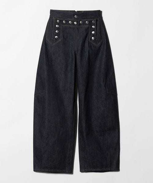 HYKE/＜HYKE＞バレル レッグ デニムパンツ/デニムパンツ