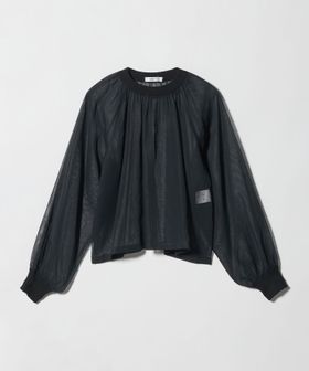 HYKE/＜HYKE＞コットン ボイル シアー ブラウス/シャツ / ブラウス