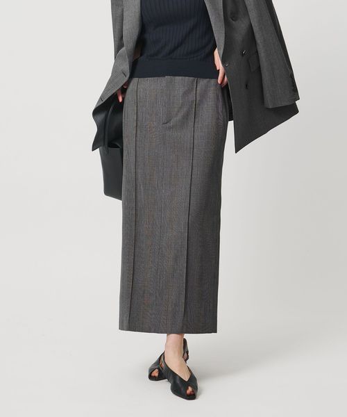 UNITED ARROWS/NALYA グレンチェック スカート/ミモレ / ロング