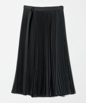 HYKE/＜HYKE＞シアー プリーツ ラップスカート/ミモレ / ロング