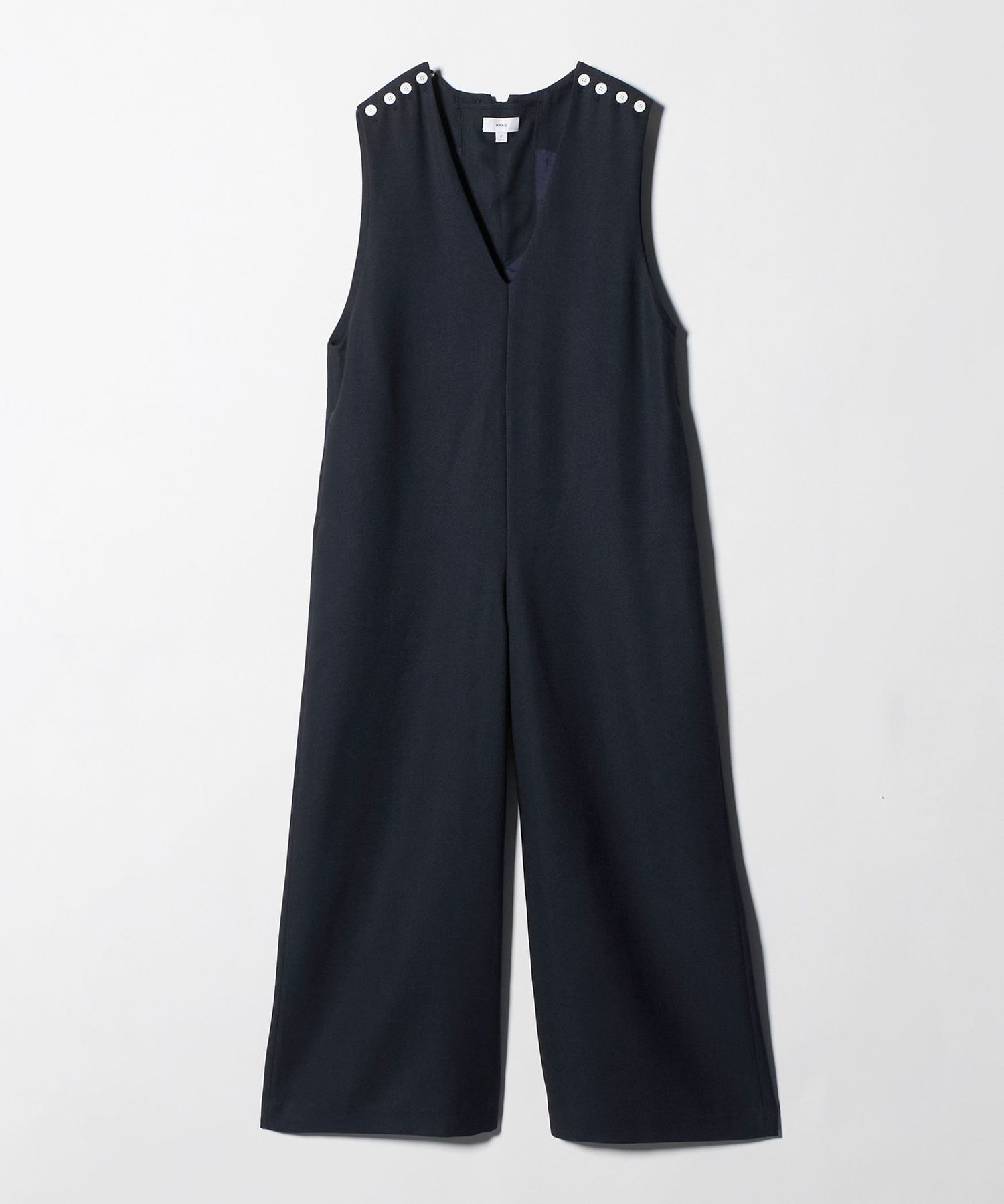 HYKE＞セーラー ジャンプスーツ