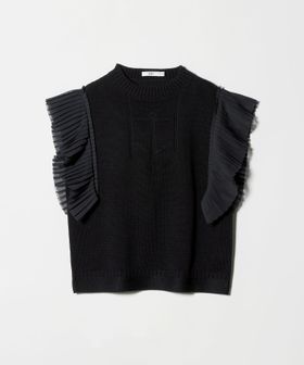 HYKE/＜HYKE＞GUERNSEY プリーツ ニット/ニット / セーター