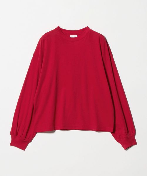 HYKE/＜HYKE＞シアー バルーン ロングスリーブ Tシャツ/Tシャツ / カットソー