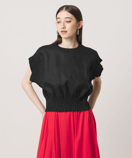 HYKE/＜HYKE＞シャーリング ブラウス/シャツ / ブラウス