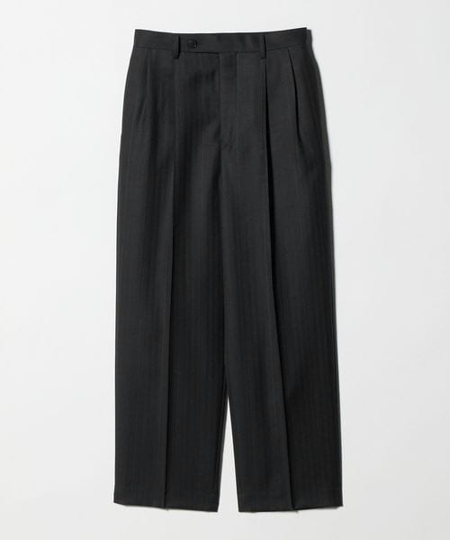 AURALEE/＜AURALEE＞ストライプ 2タック パンツ/スラックス