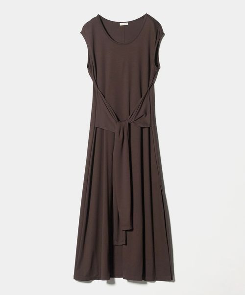 PROTAGONISTA/＜PROTAGONISTA＞ノースリーブ ノット ワンピース MD.BROWN/ワンピース