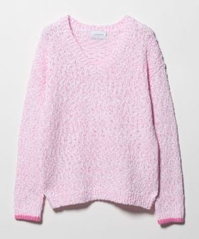 UNITED ARROWS/カラーミックス Vネックニット/ニット / セーター