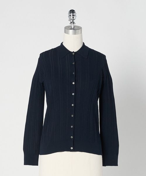 UNITED ARROWS/イレギュラーリブ カーディガン/カーディガン / ボレロ