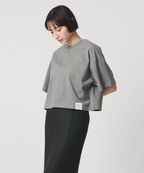 HYKE/＜HYKE＞クロップド ショートスリーブ カットソー/Tシャツ / カットソー