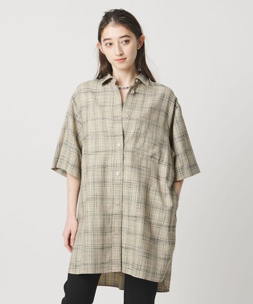 UNITED ARROWS/RICCERI シャツ チュニックワンピース/ワンピース