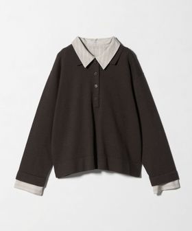UNITED ARROWS/4WAY シャツコンビ ポロニット ‐ウォッシャブル‐/ニット / セーター