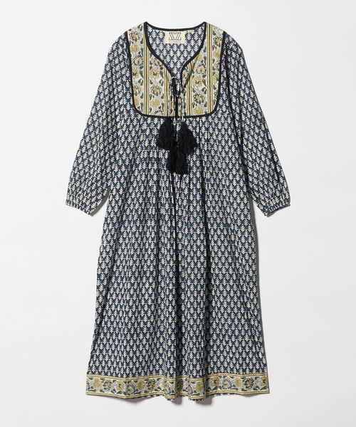 SZ Blockprints/＜SZ Blockprints＞コンビ プリント キティ ワンピース/ワンピース