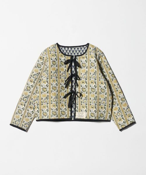 SZ Blockprints/＜SZ Blockprints＞プリント リバーシブル キルト ジャケット/中綿 / キルティングジャケット