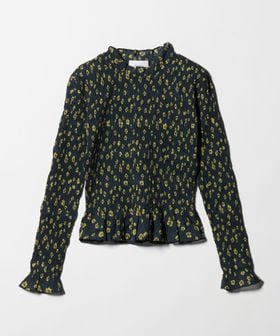 Merlette/＜Merlette＞NORRA プリント ギャザー ブラウス/シャツ / ブラウス