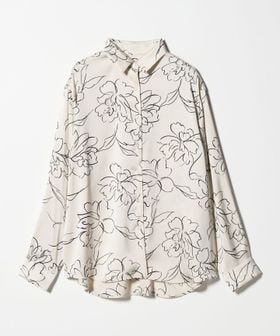 UNITED ARROWS/アブストラクトフラワー シャツ ‐ウォッシャブル‐/シャツ / ブラウス