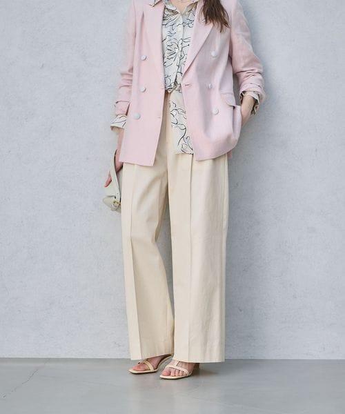 UNITED ARROWS/チノ ワイドパンツ/チノパンツ