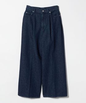 UNITED ARROWS/デニム タック ワイドパンツ/デニムパンツ