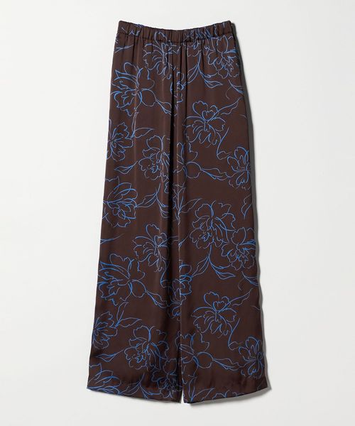 UNITED ARROWS/アブストラクトフラワー パンツ ‐ウォッシャブル‐/イージーパンツ