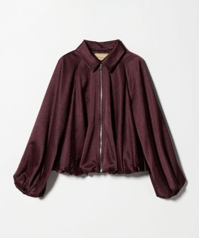 UNITED ARROWS/サテン ボリュームギャザー ブルゾン ‐ウォッシャブル‐/その他コート / ブルゾン