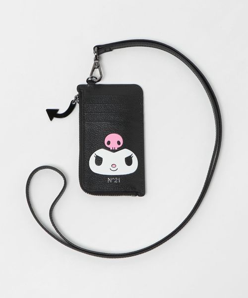 N°21/＜N°21＞KUROMI カードケース&ストラップ/名刺入れ / カードケース