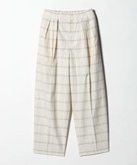 BOWTE/＜BOWTE＞チェック タック パンツ/イージーパンツ