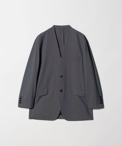 BOWTE/＜BOWTE＞ノーカラー テーラード ジャケット/テーラードジャケット