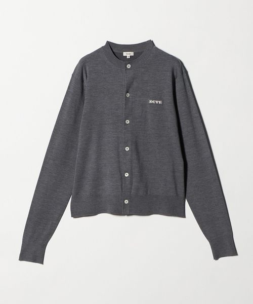 Scye/＜Scye ＞ロゴ ニット カーディガン/カーディガン / ボレロ