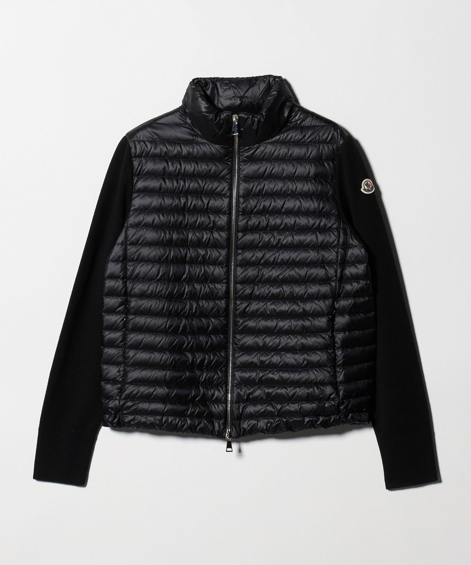 MONCLER＞コンビ ジップカーディガン