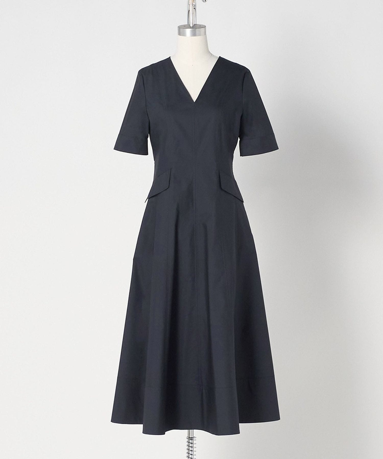UNITED ARROWS Vネック ロング ニットワンピース フレア 36 公式ショップ】 UNITED ARROWS Vネック ロング ニットワンピース