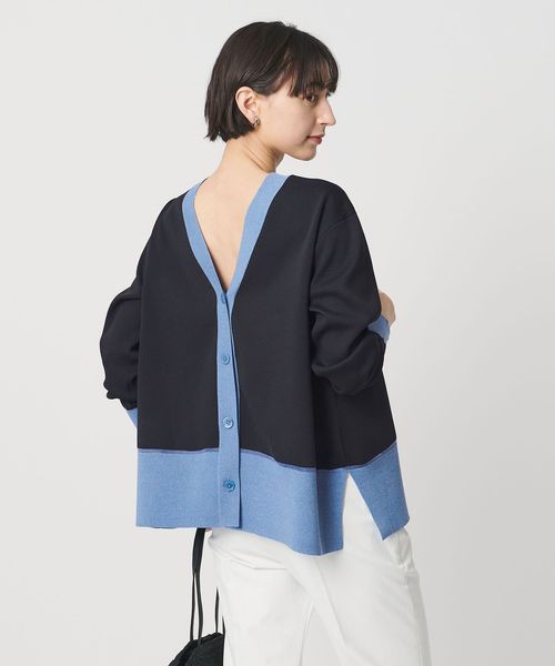 UNITED ARROWS/ミニマル 2WAY カーディガン ‐ウォッシャブル‐/カーディガン / ボレロ