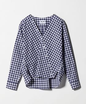 MA/RÉ/＜MA/RE＞チェック ダイアゴナル ボタン シャツ/シャツ / ブラウス