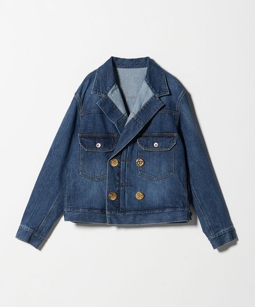 sacai/＜sacai＞ダブルボタン デニム ジャケット/デニムジャケット