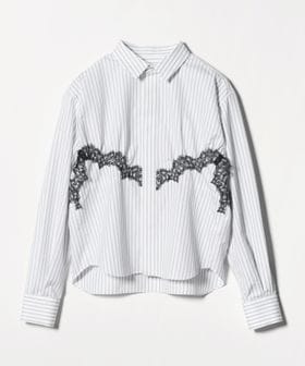 sacai/＜sacai＞レース トリム シャツ/シャツ / ブラウス