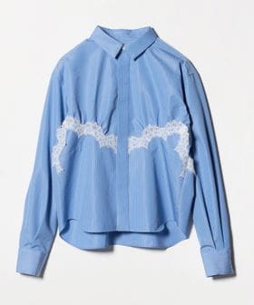 sacai/＜sacai＞レース トリム シャツ/シャツ / ブラウス