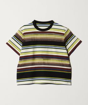 sacai/＜sacai＞ドッキング ボーダー Tシャツ/Tシャツ / カットソー