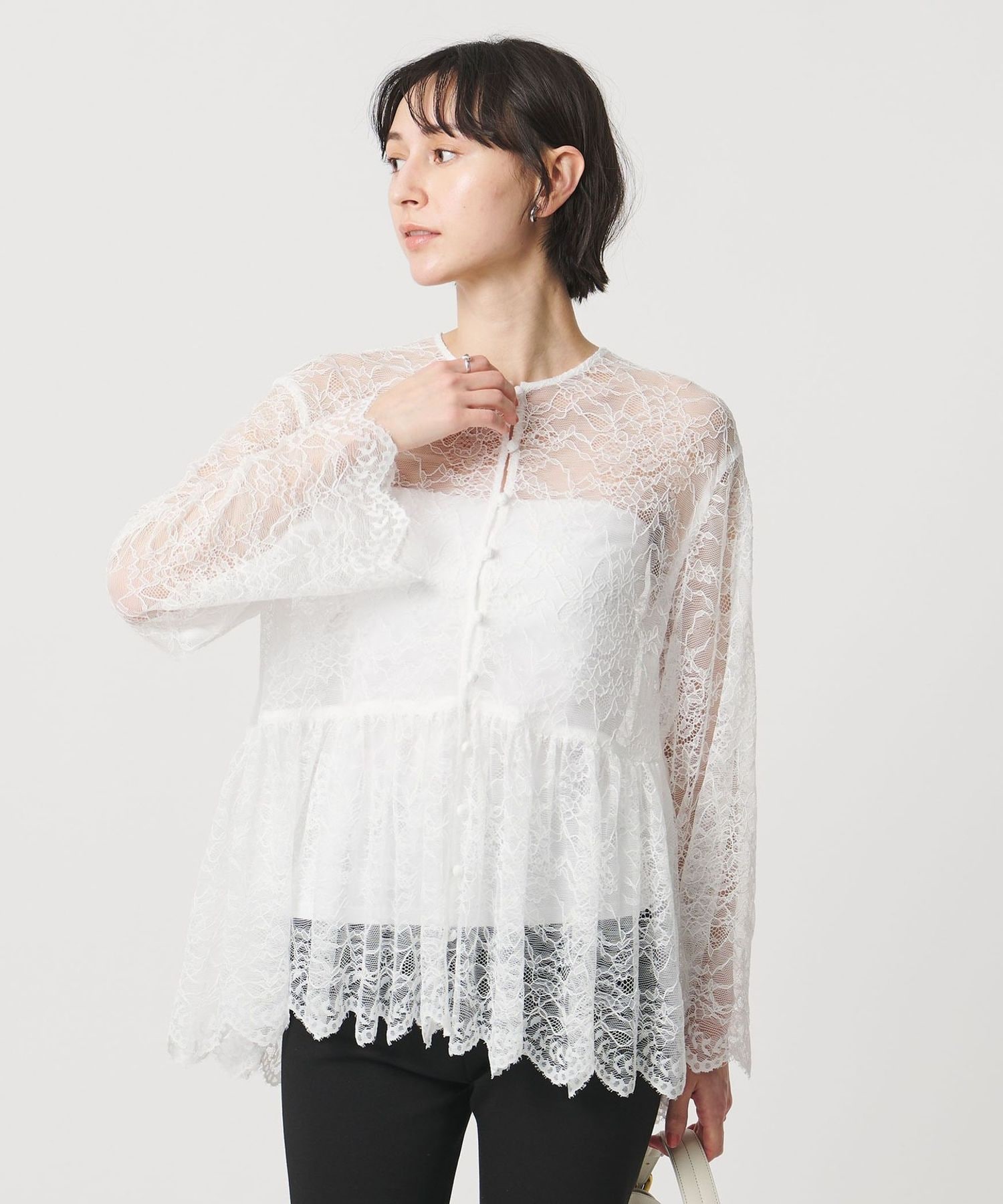 レース ブラウス