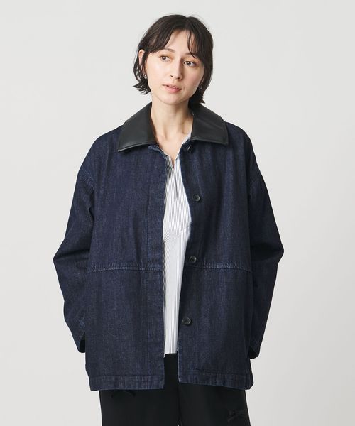 UNITED ARROWS/デニム 2WAY ミドルコート/デニムジャケット