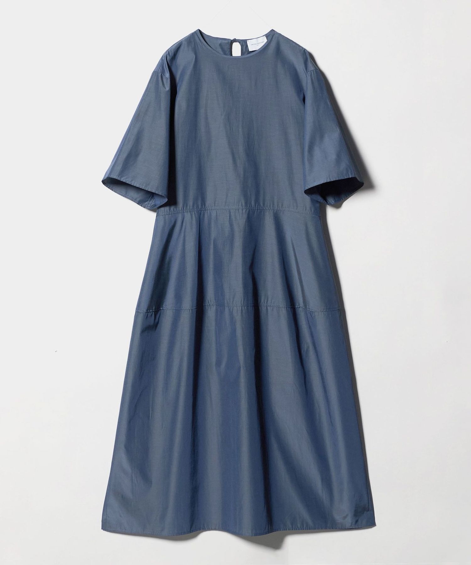 デニムライク ブライトローン ワンピース ‐ウォッシャブル‐